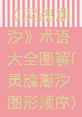 《灵魂潮汐》术语大全图解(灵魂潮汐图形顺序)