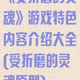 《受折磨的灵魂》游戏特色内容介绍大全(受折磨的灵魂原型)