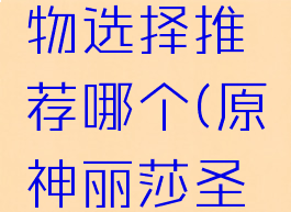 《原神》丽莎圣遗物选择推荐哪个(原神丽莎圣遗物搭配推荐)