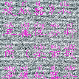 《全面战争模拟器》小丑属性分析图(全面战争模拟器小熙)