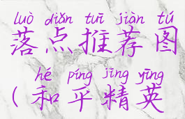 《和平精英》创乐园落点推荐图(和平精英创意工坊在哪里?)