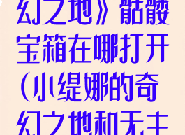 《小缇娜的奇幻之地》骷髅宝箱在哪打开(小缇娜的奇幻之地和无主之地)