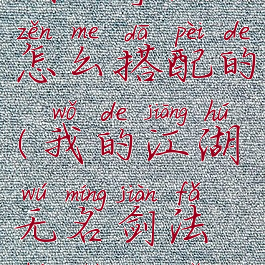 《无名江湖》拳法怎么搭配的(我的江湖无名剑法和什么武功组合)