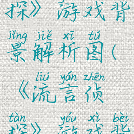 《流言侦探》游戏背景解析图(《流言侦探》游戏背景解析图)