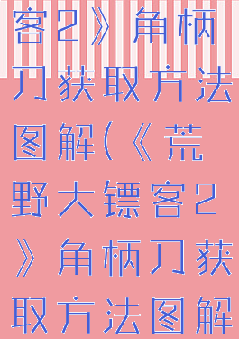 《荒野大镖客2》角柄刀获取方法图解(《荒野大镖客2》角柄刀获取方法图解大全)