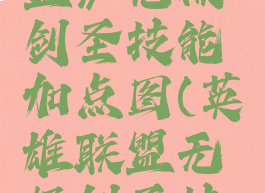 《英雄联盟》无极剑圣技能加点图(英雄联盟无极剑圣技能连招)