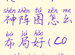 《部落冲突》六本神阵图怎么布局好(coc部落冲突6本神阵)