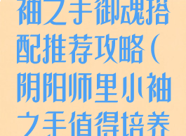 《阴阳师》小袖之手御魂搭配推荐攻略(阴阳师里小袖之手值得培养吗)