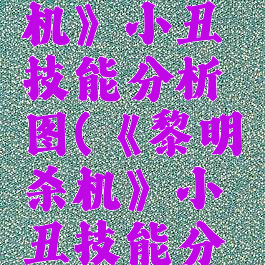 《黎明杀机》小丑技能分析图(《黎明杀机》小丑技能分析图解)