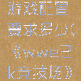 《wwe2k竞技场》游戏配置要求多少(《wwe2k竞技场》游戏配置要求多少)