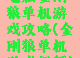 电脑金刚狼单机游戏攻略(金刚狼单机游戏视频)