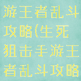 生死狙击手游王者乱斗攻略(生死狙击手游王者乱斗攻略大全)