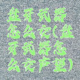 盘牙武器怎么交(盘牙武器怎么交声望)
