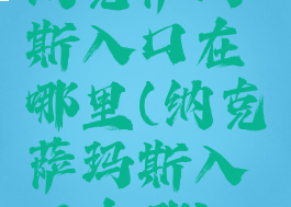 纳克萨玛斯入口在哪里(纳克萨玛斯入口在哪)