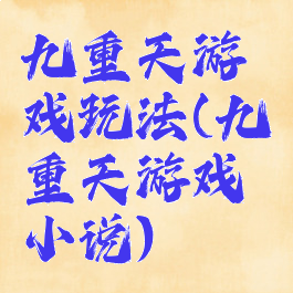 九重天游戏玩法(九重天游戏小说)