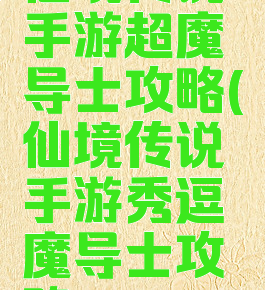 仙境传说手游超魔导士攻略(仙境传说手游秀逗魔导士攻略)