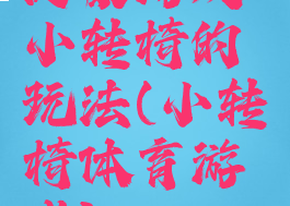 健康游戏小转椅的玩法(小转椅体育游戏)