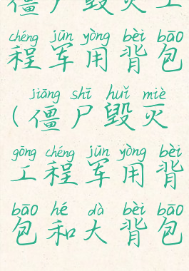 僵尸毁灭工程军用背包(僵尸毁灭工程军用背包和大背包)