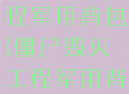 僵尸毁灭工程军用背包(僵尸毁灭工程军用背包在哪)