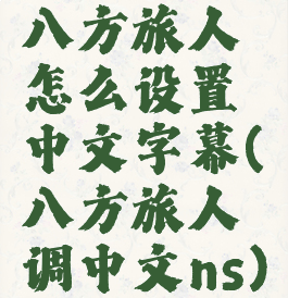八方旅人怎么设置中文字幕(八方旅人调中文ns)