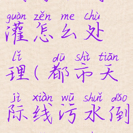 城市天际线污水倒灌怎么处理(都市天际线污水倒灌怎么处理)