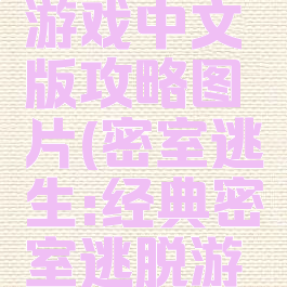 密室逃脱游戏中文版攻略图片(密室逃生:经典密室逃脱游戏攻略)