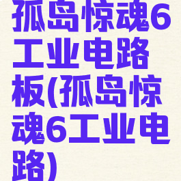 孤岛惊魂6工业电路板(孤岛惊魂6工业电路)