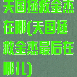 天国拯救金杰在哪(天国拯救金杰最后在哪儿)