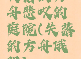 失落的方舟悲叹的庭院(失落的方舟俄服)