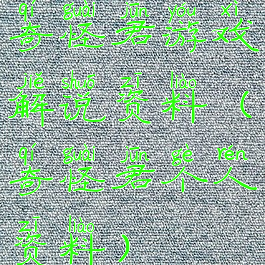 奇怪君游戏解说资料(奇怪君个人资料)