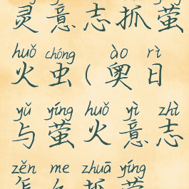 奥日与精灵意志抓萤火虫(奥日与萤火意志怎么抓萤火虫)