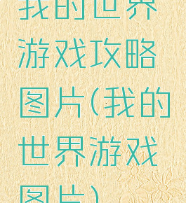 我的世界游戏攻略图片(我的世界游戏图片)
