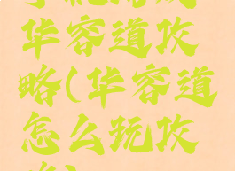 手机游戏华容道攻略(华容道怎么玩攻略)