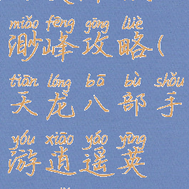手游天龙八部英雄飘渺峰攻略(天龙八部手游逍遥英雄指点攻略)