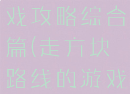 方块西游游戏攻略综合篇(走方块路线的游戏攻略)