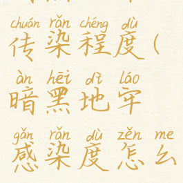 暗黑地牢传染程度(暗黑地牢感染度怎么看)