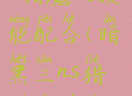 暗黑3switch猎魔人技能配合(暗黑三ns猎魔人最强流派)