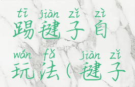民间游戏踢毽子自玩法(毽子的玩儿法)