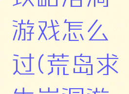 荒岛求生攻略溶洞游戏怎么过(荒岛求生崖洞游戏攻略)