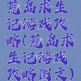 荒岛求生记游戏攻略(荒岛求生记游戏攻略图文)