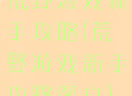 荒野游戏新手攻略(荒野游戏新手攻略图文)