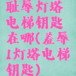 耻辱灯塔电梯钥匙在哪(羞辱1灯塔电梯钥匙)