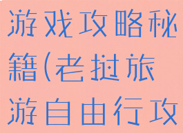 老挝自由行游戏攻略秘籍(老挝旅游自由行攻略)