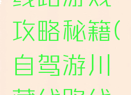 自驾川藏线路游戏攻略秘籍(自驾游川藏线路线图)