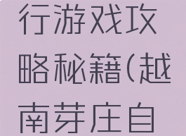 芽庄自由行游戏攻略秘籍(越南芽庄自助游攻略)