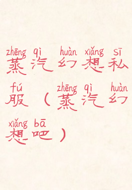 蒸汽幻想私服(蒸汽幻想吧)