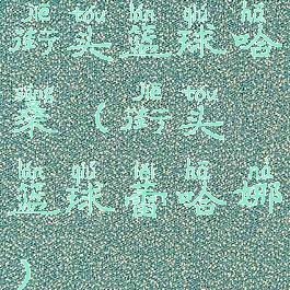 街头篮球哈桑(街头篮球蕾哈娜)