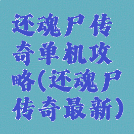 还魂尸传奇单机攻略(还魂尸传奇最新)