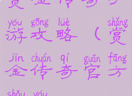 赏金传奇手游攻略(赏金传奇官方手游)