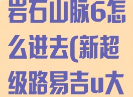 超级路易吉u岩石山脉6怎么进去(新超级路易吉u大金币)